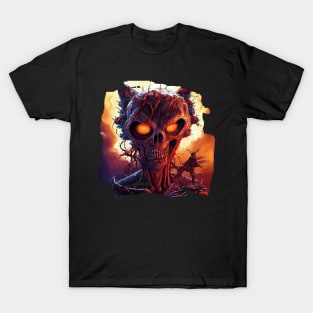 zombie cat T-Shirt